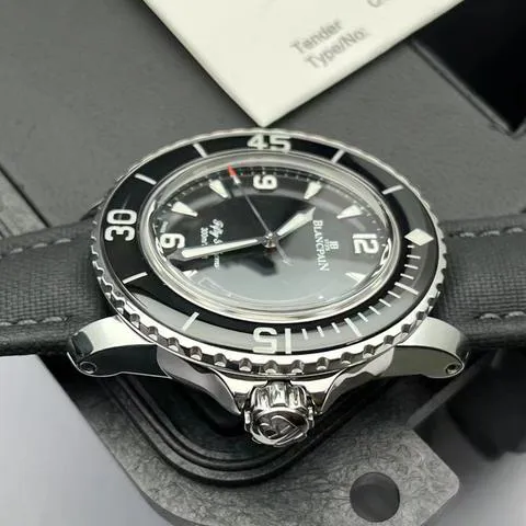 Blancpain Fifty Fathoms 5015-1130-52 45mm Stainless steel Black 5