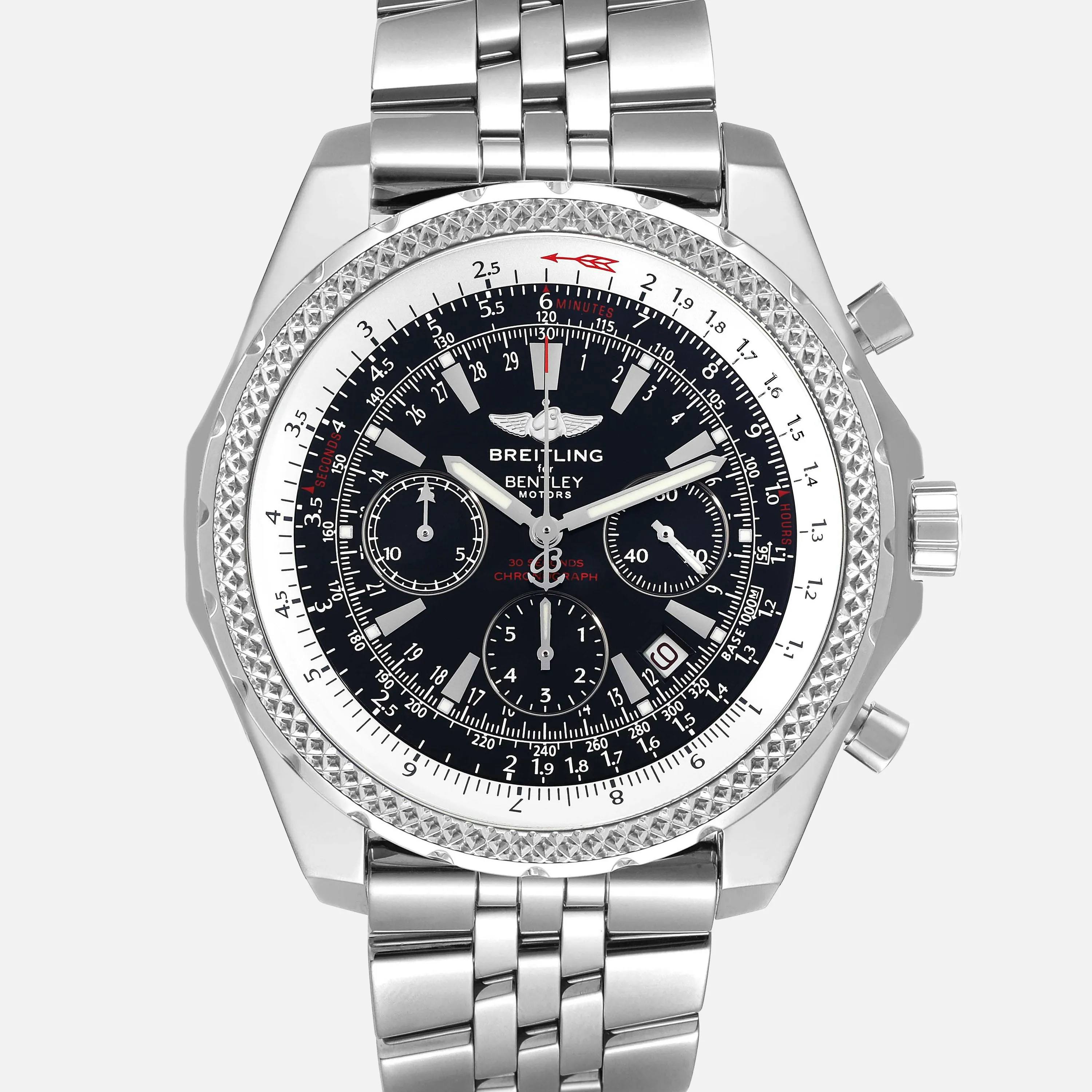 Breitling Bentley A25362 49mm Stainless steel Black