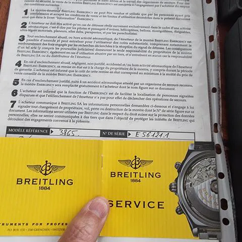 Breitling Emergency E56121.1 43mm Titanium Yellow 7