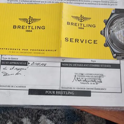 Breitling Emergency E56121.1 43mm Titanium Yellow 8