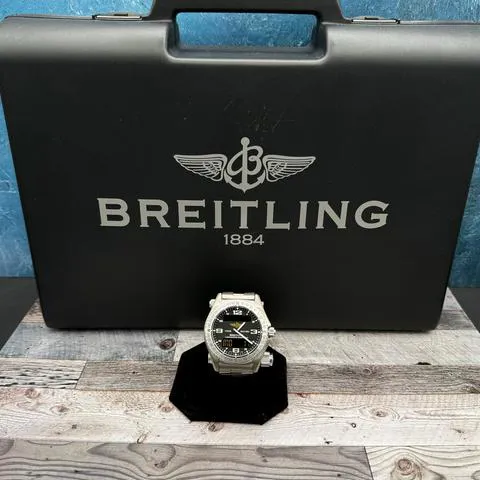 Breitling Emergency E7632110B576 43mm Titanium Black 12