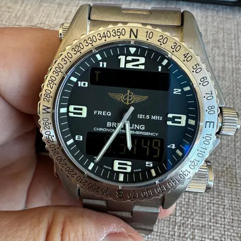 Breitling Emergency E7632110B576 43mm Titanium Black 13