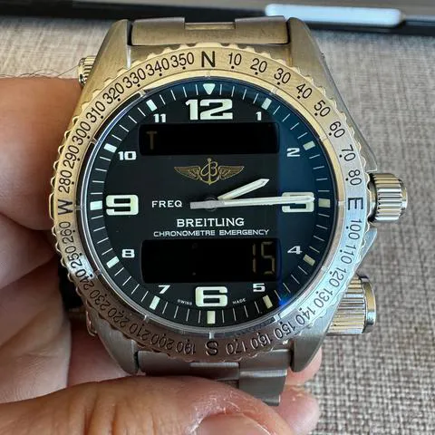 Breitling Emergency E7632110B576 43mm Titanium Black 14