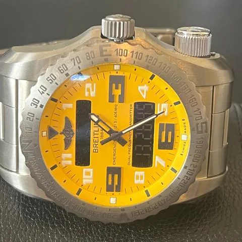 Breitling Emergency E76325 51mm Titanium Yellow