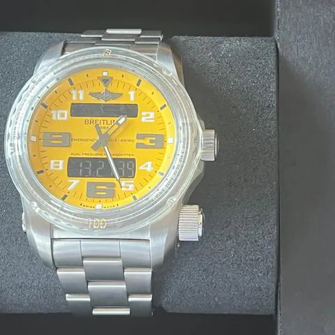 Breitling Emergency E76325 51mm Titanium Yellow 2