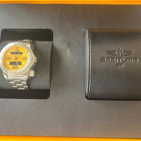 Breitling Emergency E76325 51mm Titanium Yellow 4