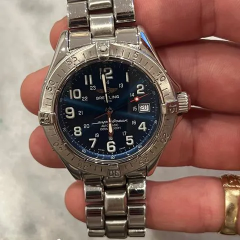 Breitling Superocean A17340 41mm Stainless steel Blue 3