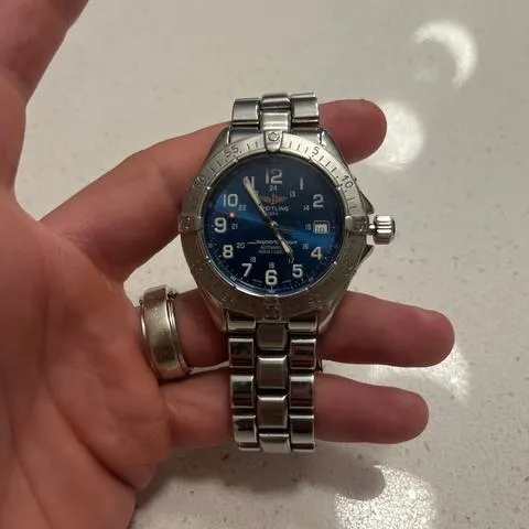 Breitling Superocean A17340 41mm Stainless steel Blue 6