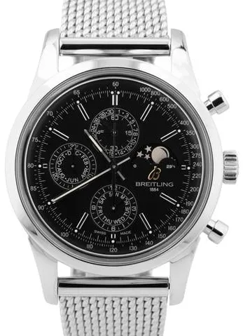 Breitling Transocean A19310 43mm Stainless steel Black