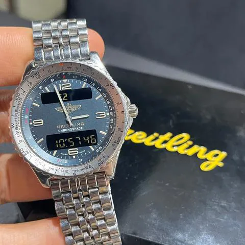 Breitling Windrider A56012 42mm Stainless steel Blue