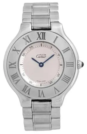 Cartier 21 Must de Cartier 1330 33mm Stainless steel Silver