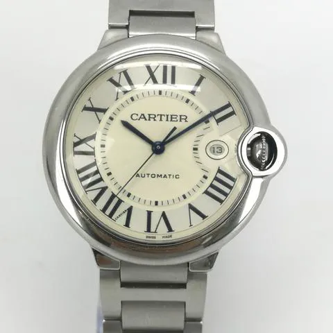 Cartier Ballon Bleu 42mm W69012Z4 42mm Stainless steel Silver