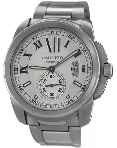 Cartier Calibre de Cartier 3389 / W7100015 42mm Stainless steel Silver