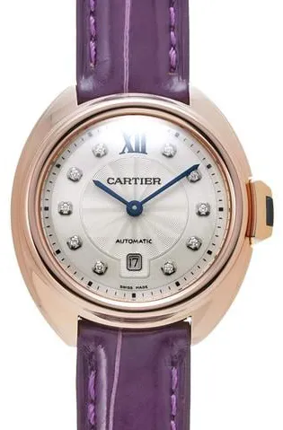 Cartier Clé de Cartier WJCL0031 31mm Rose gold Silver