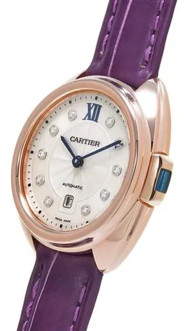 Cartier Clé de Cartier WJCL0031 31mm Rose gold Silver 1