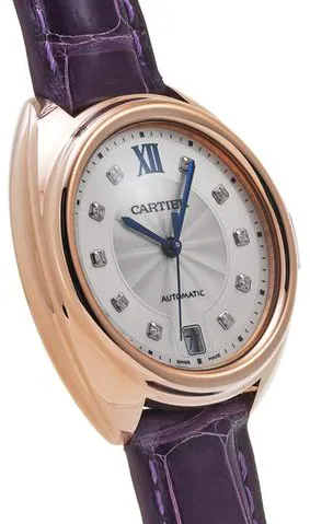Cartier Clé de Cartier WJCL0032 35mm Rose gold Silver 2