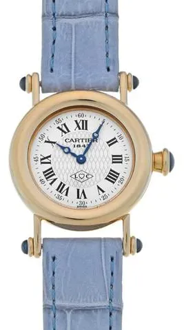 Cartier Diabolo 1440 27mm Yellow gold White