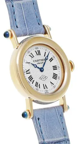 Cartier Diabolo 1440 27mm Yellow gold White 2