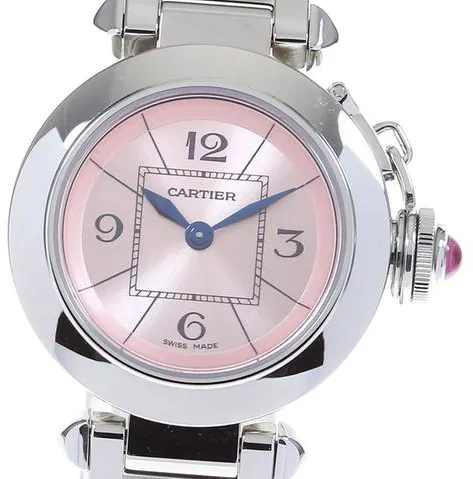Cartier Pasha W3140008 27mm Stainless steel Rose