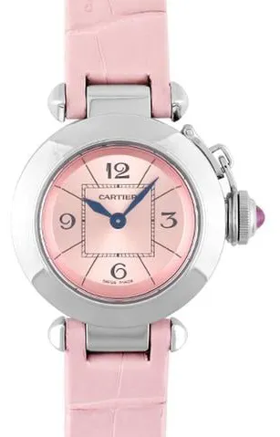 Cartier Pasha W3140026 27mm Stainless steel Rose