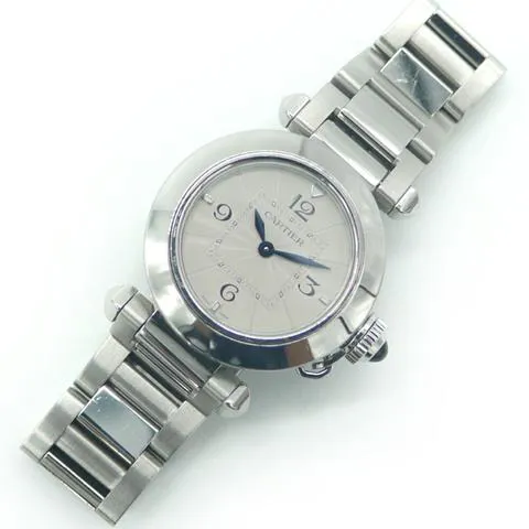 Cartier Pasha 30mm Stainless steel Silver 9