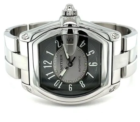 Cartier Roadster 2510 37mm Stainless steel Black