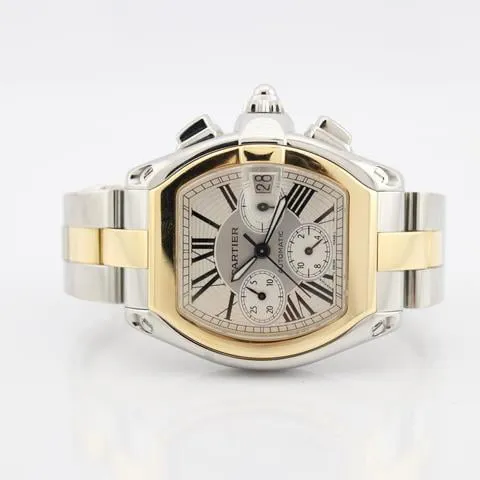 Cartier Roadster W62027Z1 49mm Yellow gold and Stainless steel Silver 1