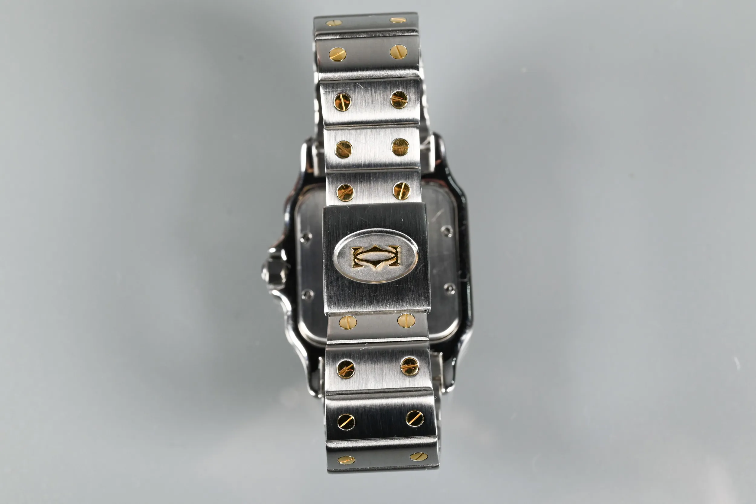 Cartier Santos nullmm Stainless steel and yellow gold 6