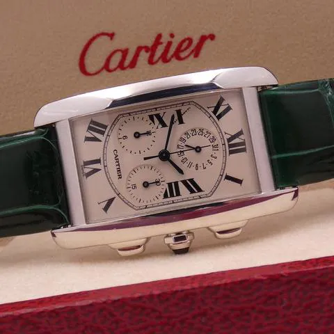 Cartier Tank Américaine 2312 26mm White gold White 4