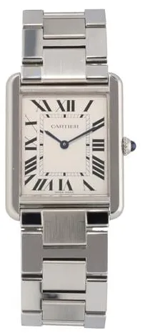 Cartier Tank Solo 3169 27mm Stainless steel Gray