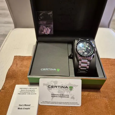 Certina DS-2 41mm Stainless steel Black