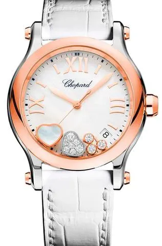 Chopard Happy Sport 278582-6009 36mm Yellow gold and Stainless steel Mother-of-pearl