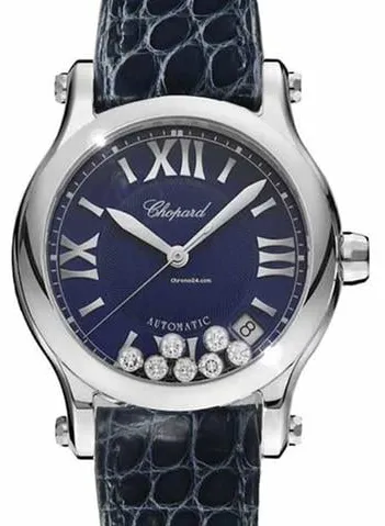 Chopard Happy Sport 8559 36mm Stainless steel Blue