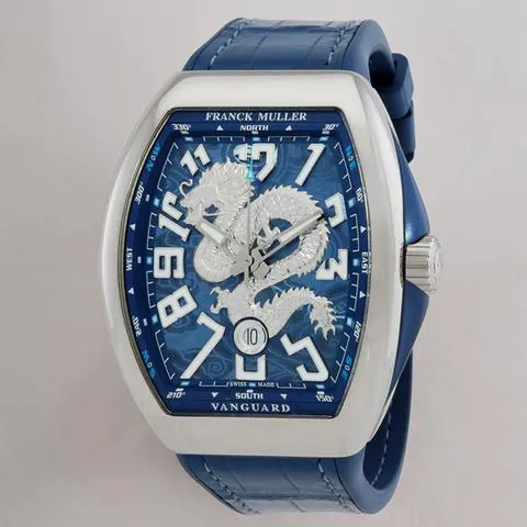 Franck Muller Vanguard 45mm Stainless steel Blue