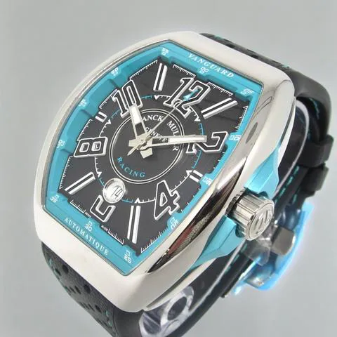 Franck Muller Vanguard V 45 SC DT RCG AC TU 45mm Stainless steel Black