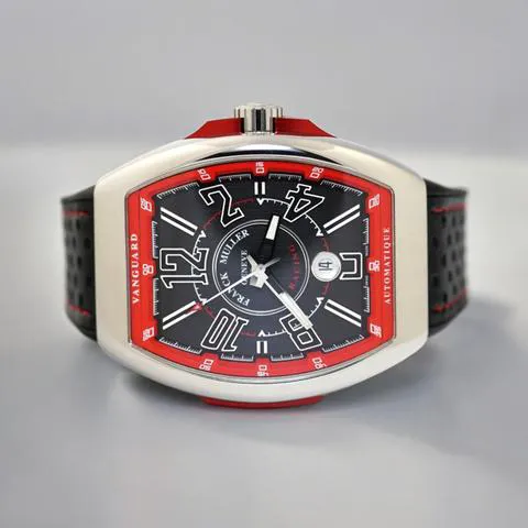 Franck Muller Vanguard V 45 SC DT RCG AC ER 44mm Stainless steel Black