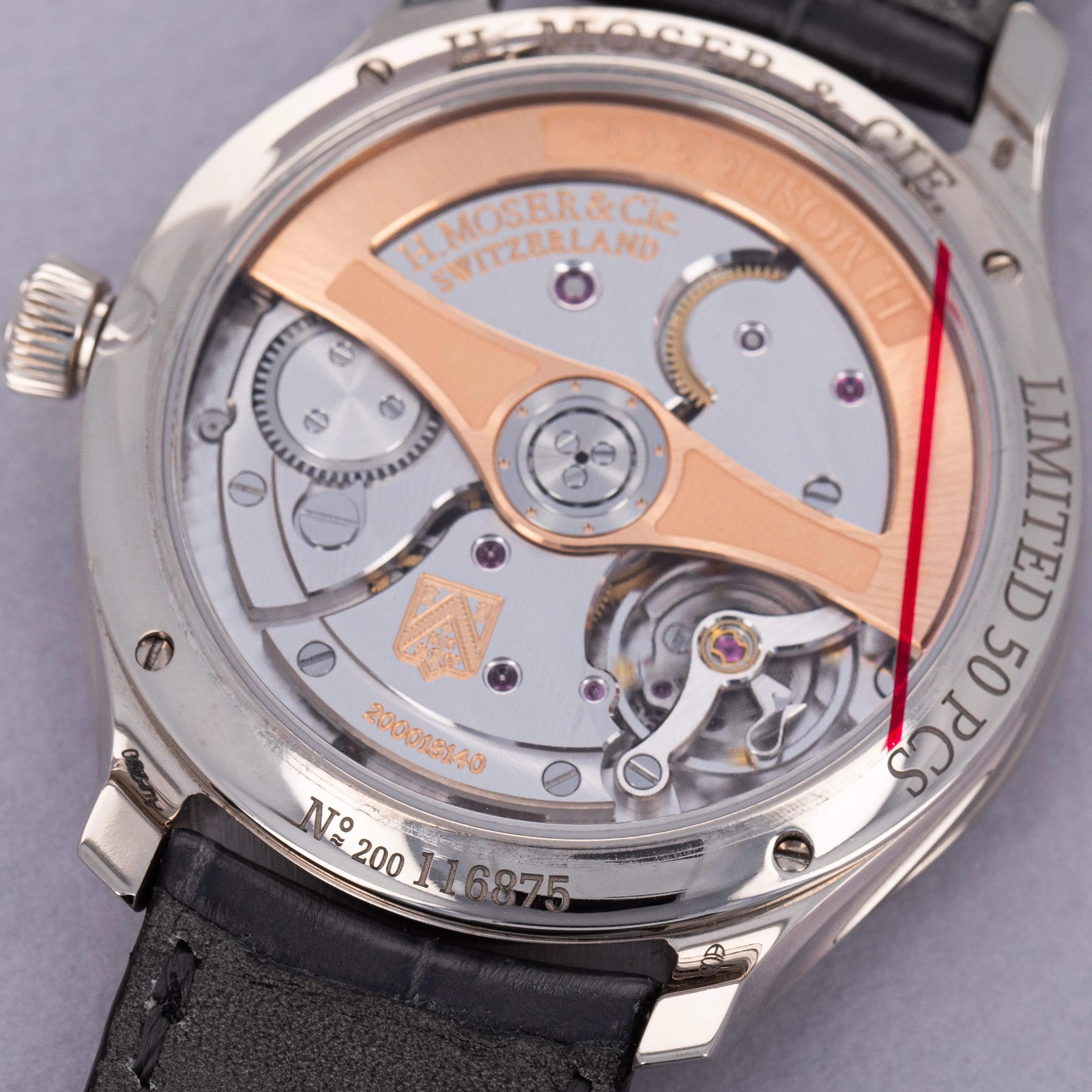 H. Moser & Cie. Endeavour 1200-026 40mm White gold Blue 4