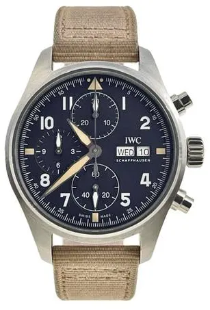 IWC Pilot IW387901 41mm Stainless steel Black