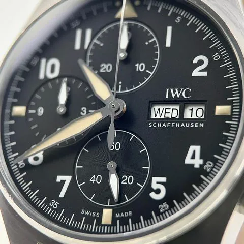 IWC Pilot IW387901 41mm Stainless steel Black 1