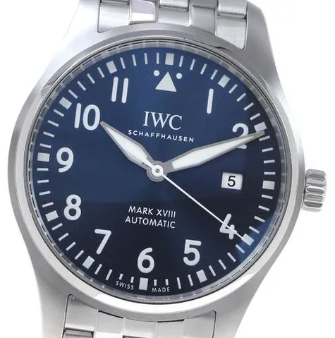 IWC Pilot Mark IW327014 40mm Stainless steel Blue