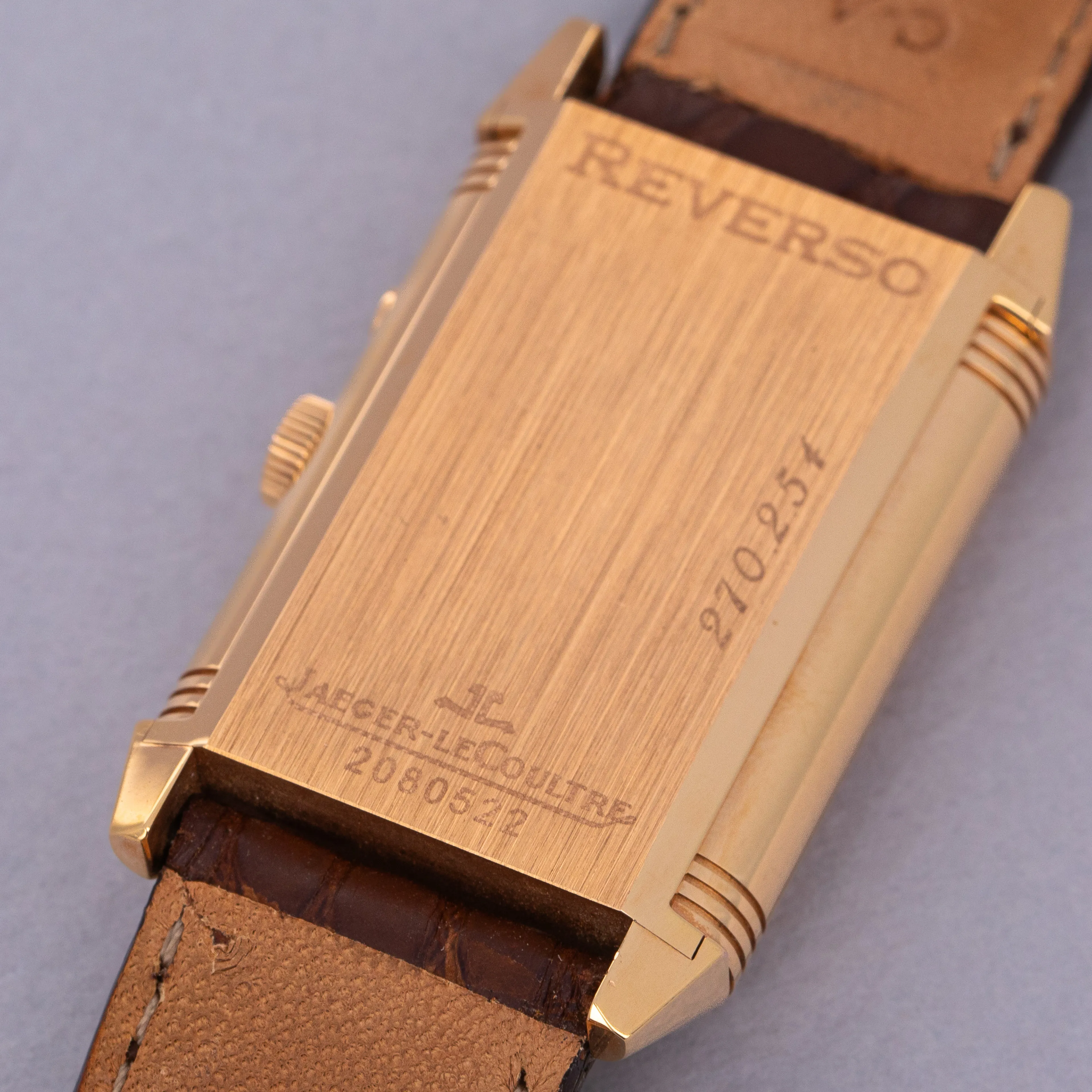 Jaeger-LeCoultre Reverso Duo 270.2.54 26mm Rose gold Silver and black 6