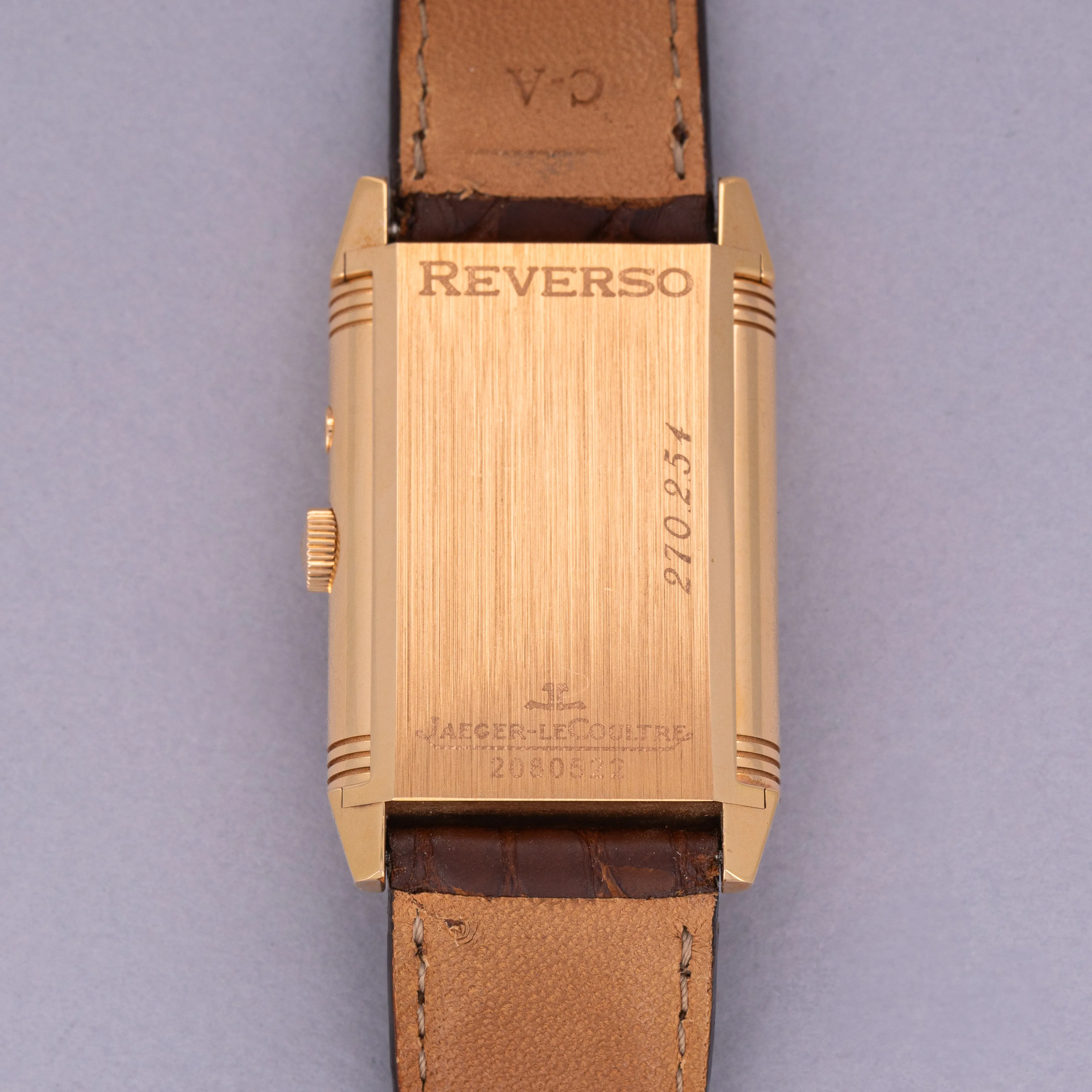 Jaeger-LeCoultre Reverso Duo 270.2.54 26mm Rose gold Silver and black 7