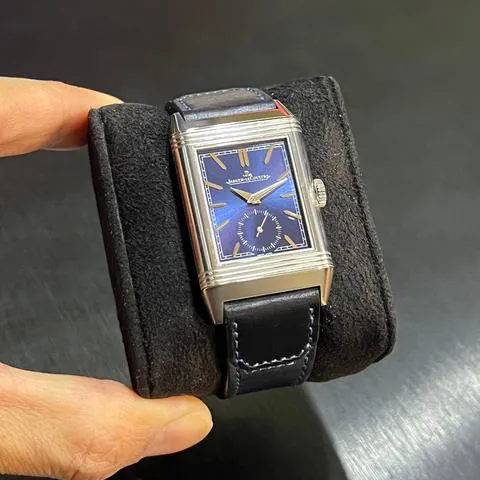 Jaeger-LeCoultre Reverso 214.8.62 45.5mm Stainless steel Blue