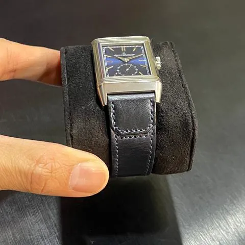 Jaeger-LeCoultre Reverso 214.8.62 45.5mm Stainless steel Blue 4