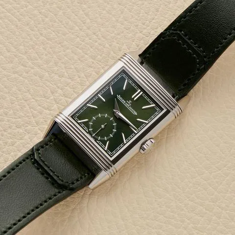 Jaeger-LeCoultre Reverso 214.8.62 40mm Stainless steel Green 5