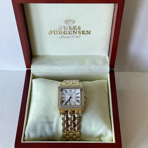 Jules Jürgensen 5231GY 31mm Yellow gold and Stainless steel White