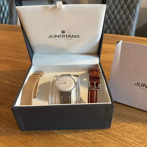 Junghans max bill 027/3701.00 34mm Stainless steel Silver