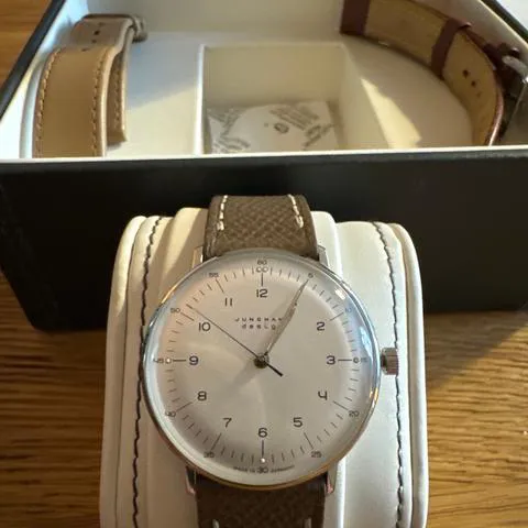 Junghans max bill 027/3701.00 34mm Stainless steel Silver 3