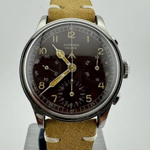 Juvenia 71 37mm Stainless steel Brown