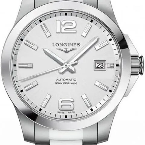 Longines Conquest L3.776.4.76.6 39mm Stainless steel Silver